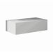 Mesita de noche Dormitorio 1 cajón Europa Muebles Bonitos 46 Mesita de noche Dormitorio 1 cajón Europa Muebles Bonitos 46 Blanco
