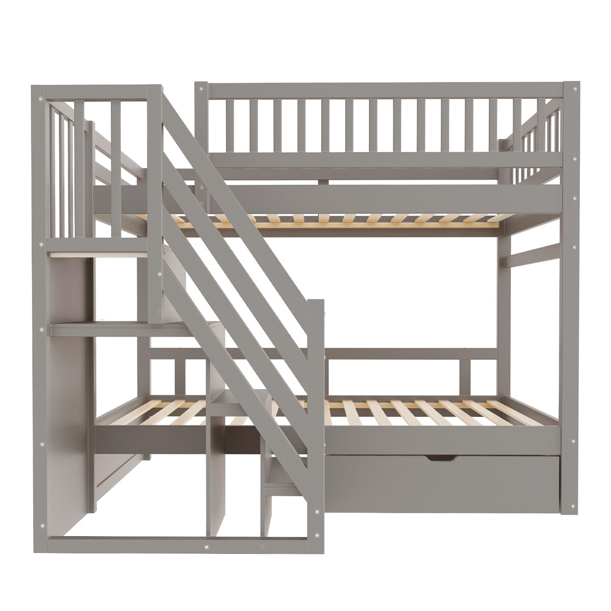 Cama litera 95x205 Gris