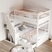Cama litera 95x205 Cama litera 95x205 Blanco