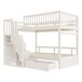 Cama litera 95x205 Cama litera 95x205 Blanco