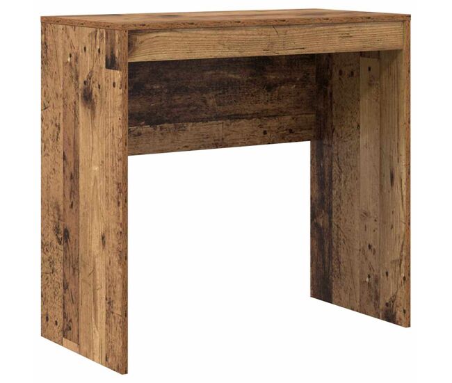 Escritorio - mesa de ordenador madera vieja 80 x 40 x 76 cm madera contrachapada