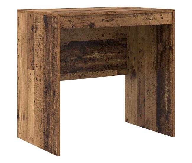 Escritorio - mesa de ordenador madera vieja 80 x 50 x 76 cm madera contrachapada