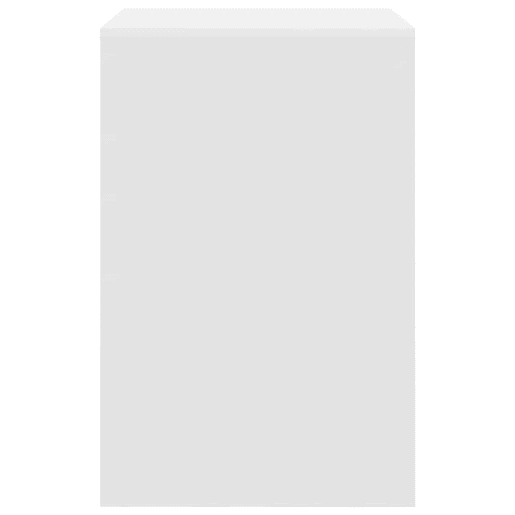 Secretária Escrivaninha de computador - Branco 60 x 50 x 76 cm Madeira processada