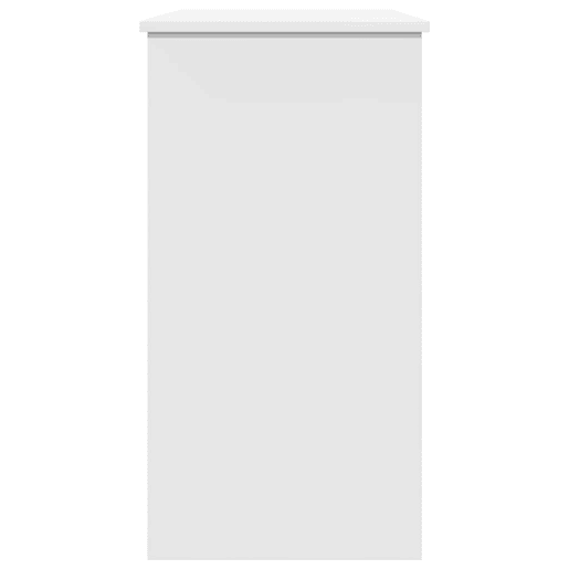 Secretária Escrivaninha de computador - 80x40x75 cm derivados de madeira branco