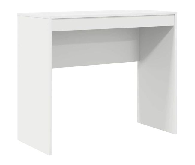 Escritorio - mesa de ordenador blanco 90 x 40 x 76 cm madera contrachapada