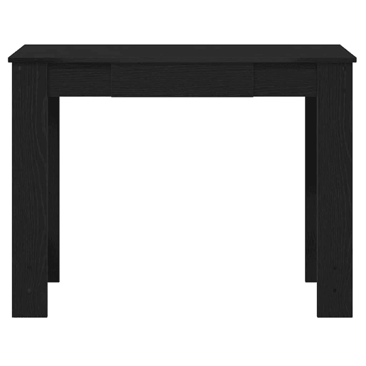 Secretária Escrivaninha de computador - 100x45x75 cm derivados de madeira preto