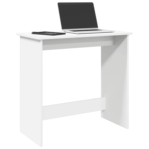 Secretária Escrivaninha de computador - 80x40x75 cm derivados de madeira branco