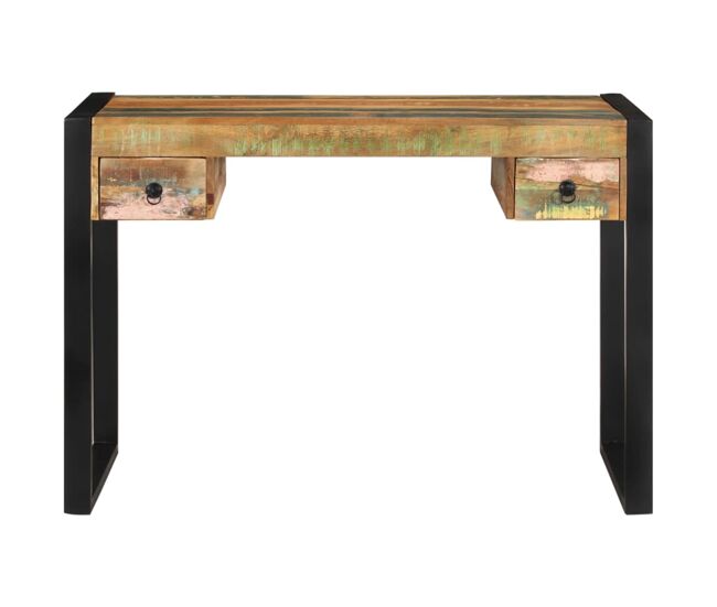 Escritorio - mesa de ordenador de madera maciza reciclada