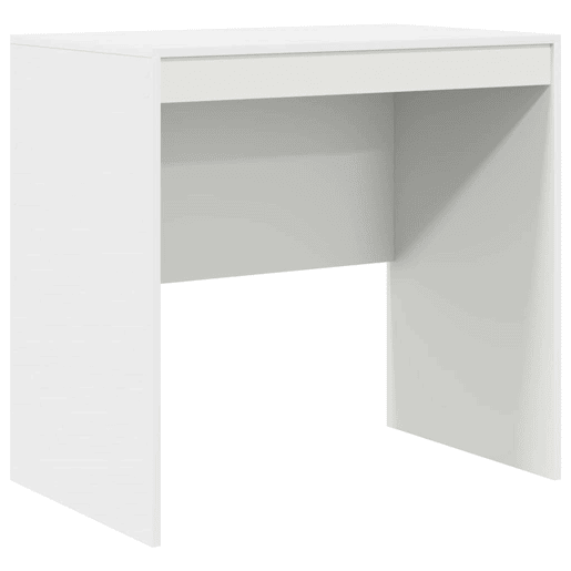 Secretária Escrivaninha de computador - Branco 80 x 50 x 76 cm Madeira processada