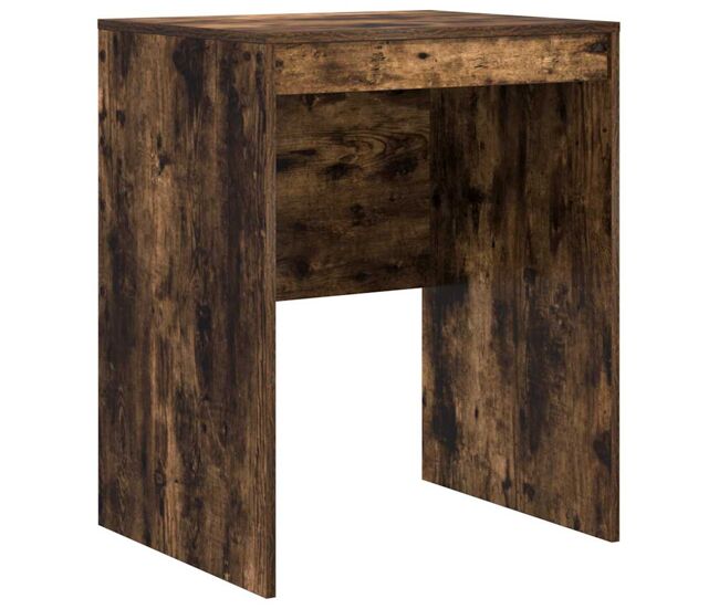 Escritorio - mesa de ordenador roble ahumado 60 x 50 x 76 cm madera contrachapada