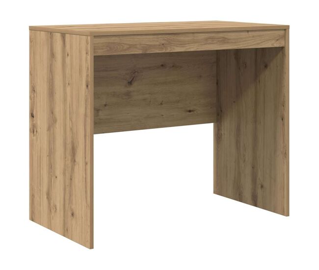 Escritorio - mesa de ordenador roble artisan 90 x 50 x 76 cm madera contrachapada
