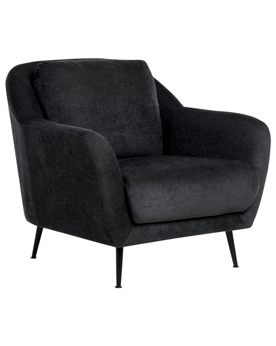 Beliani Sillón Eiby Negro