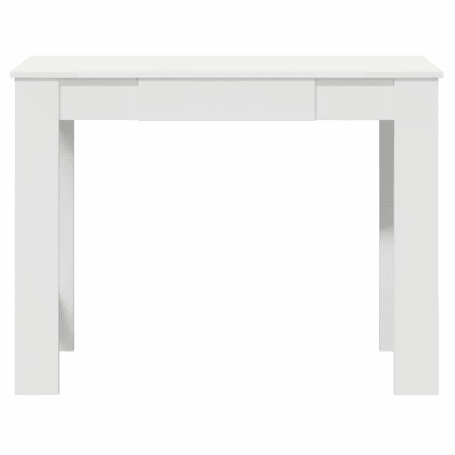 Secretária Escrivaninha de computador - 100x45x75 cm derivados de madeira branco