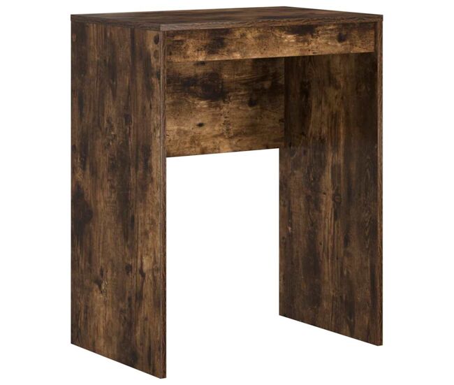 Escritorio - mesa de ordenador roble ahumado 60 x 40 x 76 cm madera contrachapada