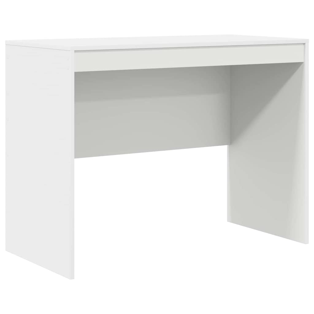 Escritorio - mesa de ordenador blanco 100 x 50 x 76 cm madera contrachapada