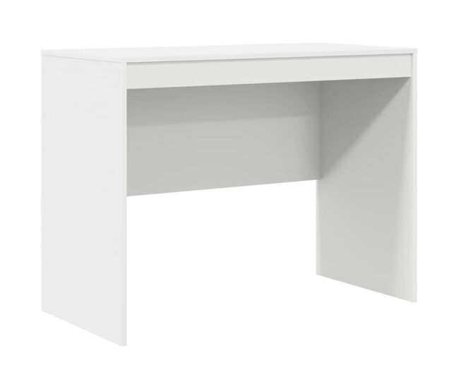 Escritorio - mesa de ordenador blanco 100 x 50 x 76 cm madera contrachapada