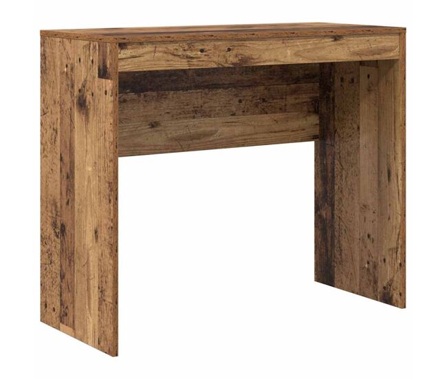 Escritorio - mesa de ordenador madera vieja 90 x 40 x 76 cm madera contrachapada