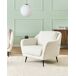 Beliani Sillón Eiby Beliani Sillón Eiby Blanco