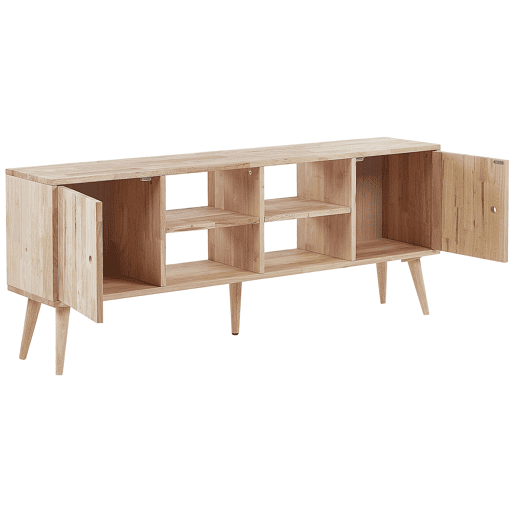 Beliani Mesa de TV CHANDLER Beliani Mesa de TV CHANDLER