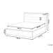Beliani Cama de agua Tela Rouen 188x214 Beliani Cama de agua Tela Rouen 188x214 Beige