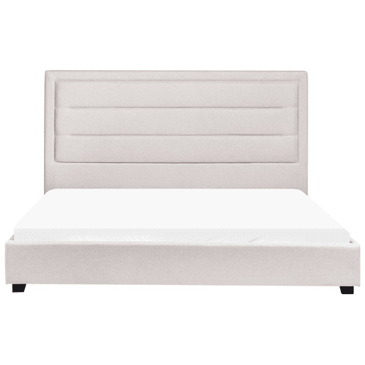 Beliani Cama de água Tecido ROUEN Beliani Cama de água Tecido ROUEN