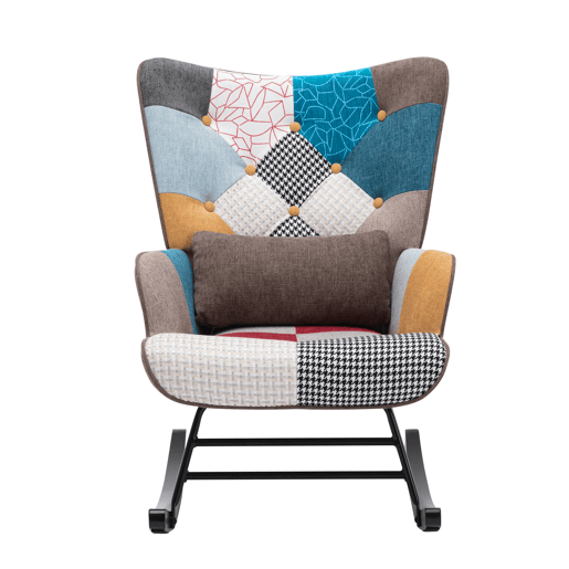 Poltrona vintage compacta em couro sintético, com pés em madeira maciça. Medidas: 71 x 71 x 33 cm, suporta 120 kg.