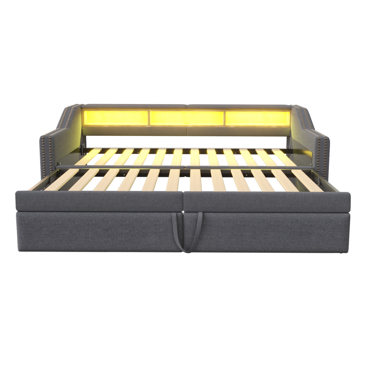 Camas nido 102x214 Gris Oscuro