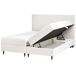 Beliani Cama matrimonial Terciopelo Dame 182x207 Beliani Cama matrimonial Terciopelo Dame 182x207 Crema