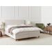 Beliani Cama matrimonial Terciopelo Dame 182x207 Beliani Cama matrimonial Terciopelo Dame 182x207 Crema