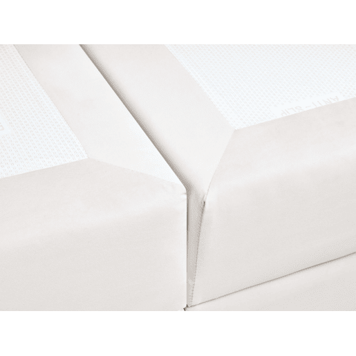Beliani Cama continental com arrumação Veludo DAME