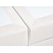 Beliani Cama matrimonial Terciopelo Dame 182x207 Beliani Cama matrimonial Terciopelo Dame 182x207 Crema