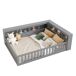 Camas infantil 163x212 Camas infantil 163x212 Gris