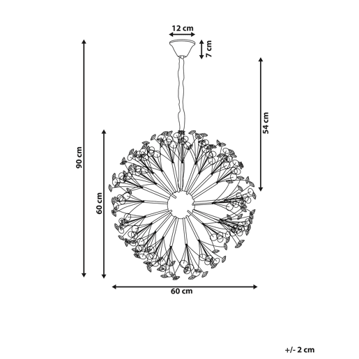 Beliani Lustre TIMANE Beliani Lustre TIMANE