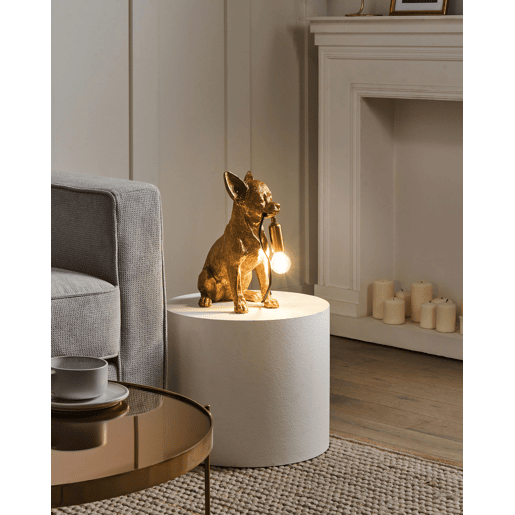 Beliani Candeeiro de mesa ROCCO