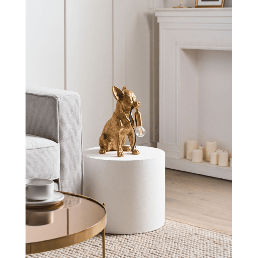 Beliani Candeeiro de mesa ROCCO