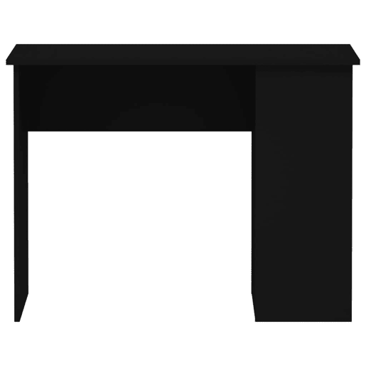 Secretária Escrivaninha de computador - 100x55x75 cm derivados de madeira preto