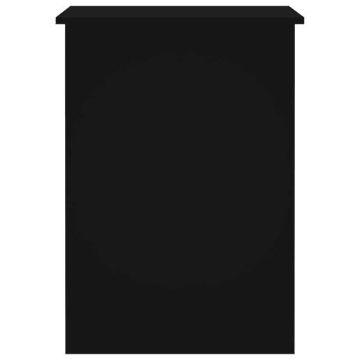 Secretária Escrivaninha de computador - 100x55x75 cm derivados de madeira preto