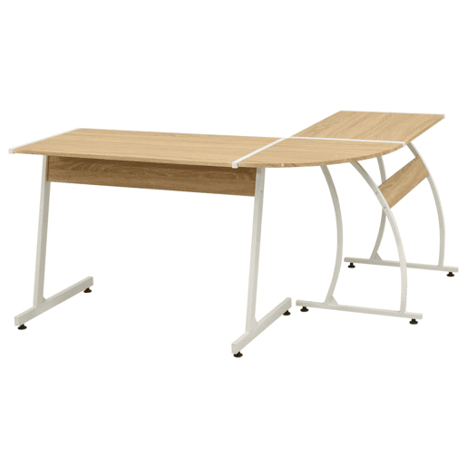 Mesa de canto - Secretária em forma de L preto Mesa de canto - Secretária em forma de L preto