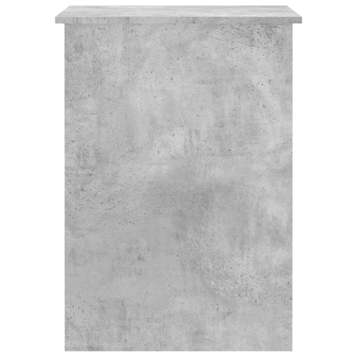 Secretária Escrivaninha de computador - 100x55x75 cm derivados de madeira cinzento cimento