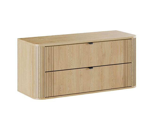 Mueble bajo lavabo 120cm encimera mila madera