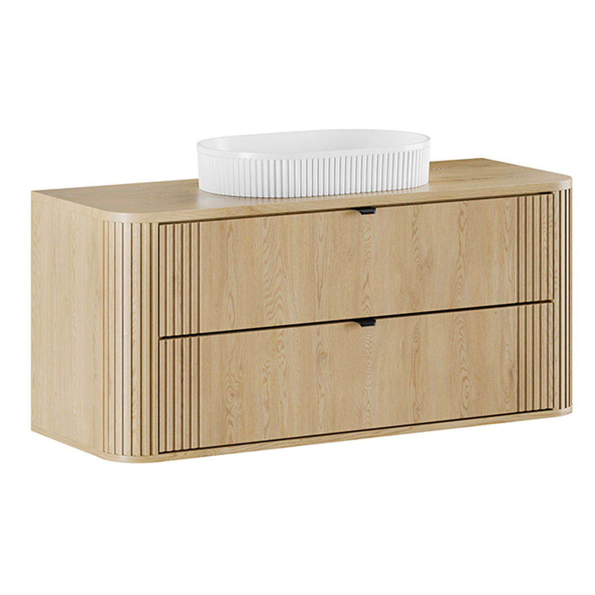 Mueble lavabo individual 120cm mila madera