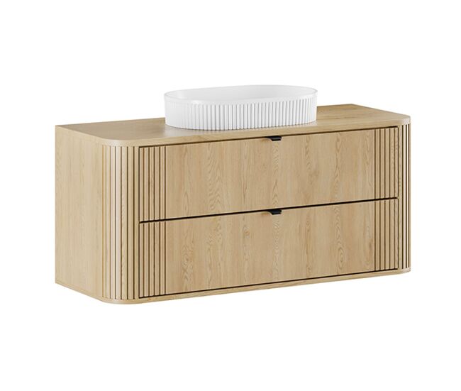Mueble lavabo individual 120cm mila madera