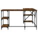 Escritorio - Mesa de Ordenador 139x139 Escritorio - Mesa de Ordenador 139x139 Madera Oscura