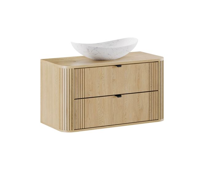Mueble lavabo individual 100cm Mila Madera