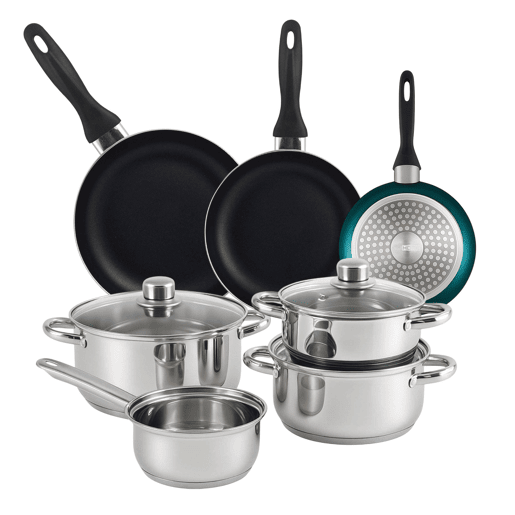 Conjunto de panelas Well Home 7 peças + 3 panelas Conjunto de panelas Well Home 7 peças + 3 panelas