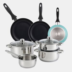 Conjunto de panelas Well Home 7 peças + 3 panelas