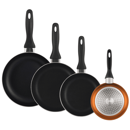 Conjunto de 4 frigideiras Well Home