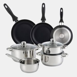Conjunto de panelas Well Home 7 peças + 3 panelas
