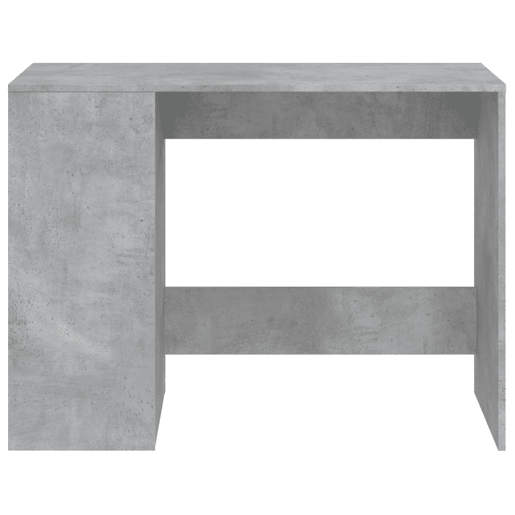 Secretária Escrivaninha de computador - 102x50x75 cm derivados de madeira cinzento cimento