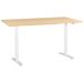 Beliani Escritorio regulable Destinas 180x72 Beliani Escritorio regulable Destinas 180x72 Marrón Claro